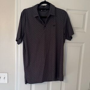 Travis Mathew Dark Gray Polo Shirt